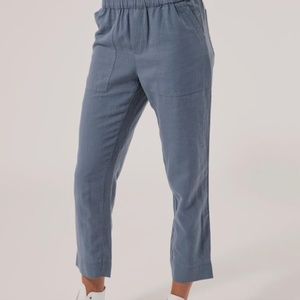 Pact - The Harbour Relaxed Pant - Blue (discontinued color), medium